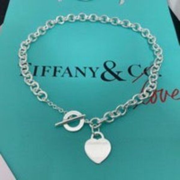 Tiffany & Co. Heart Tag Chain Link Necklace - Picture 2 of 6